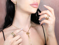 BOW BABE Necklace Gold