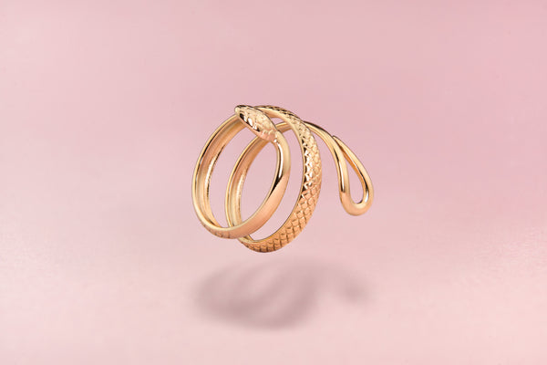 MEDUSA Adjustable Ring Gold
