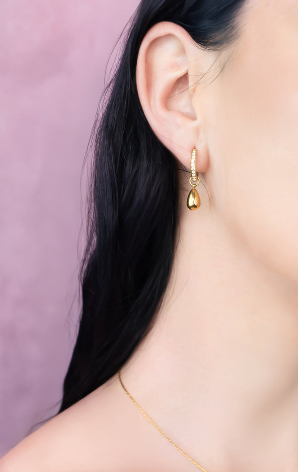 SWEET TEARS Earring Gold