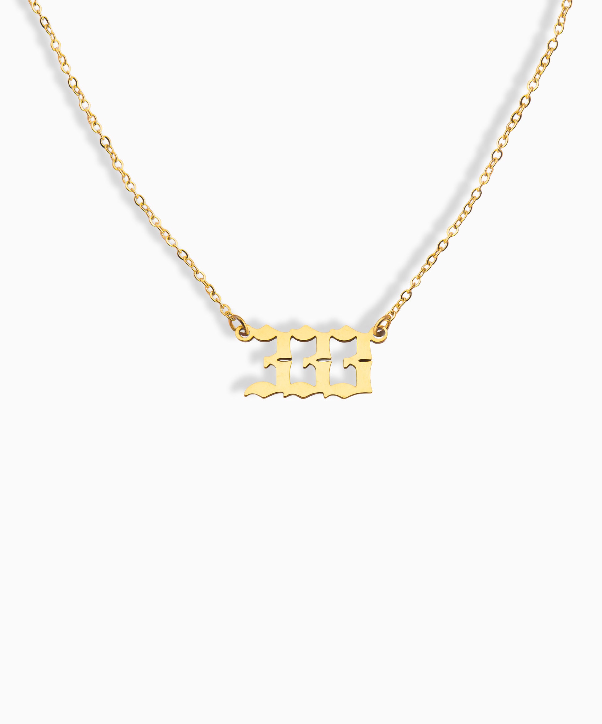 Angel Number Halsband