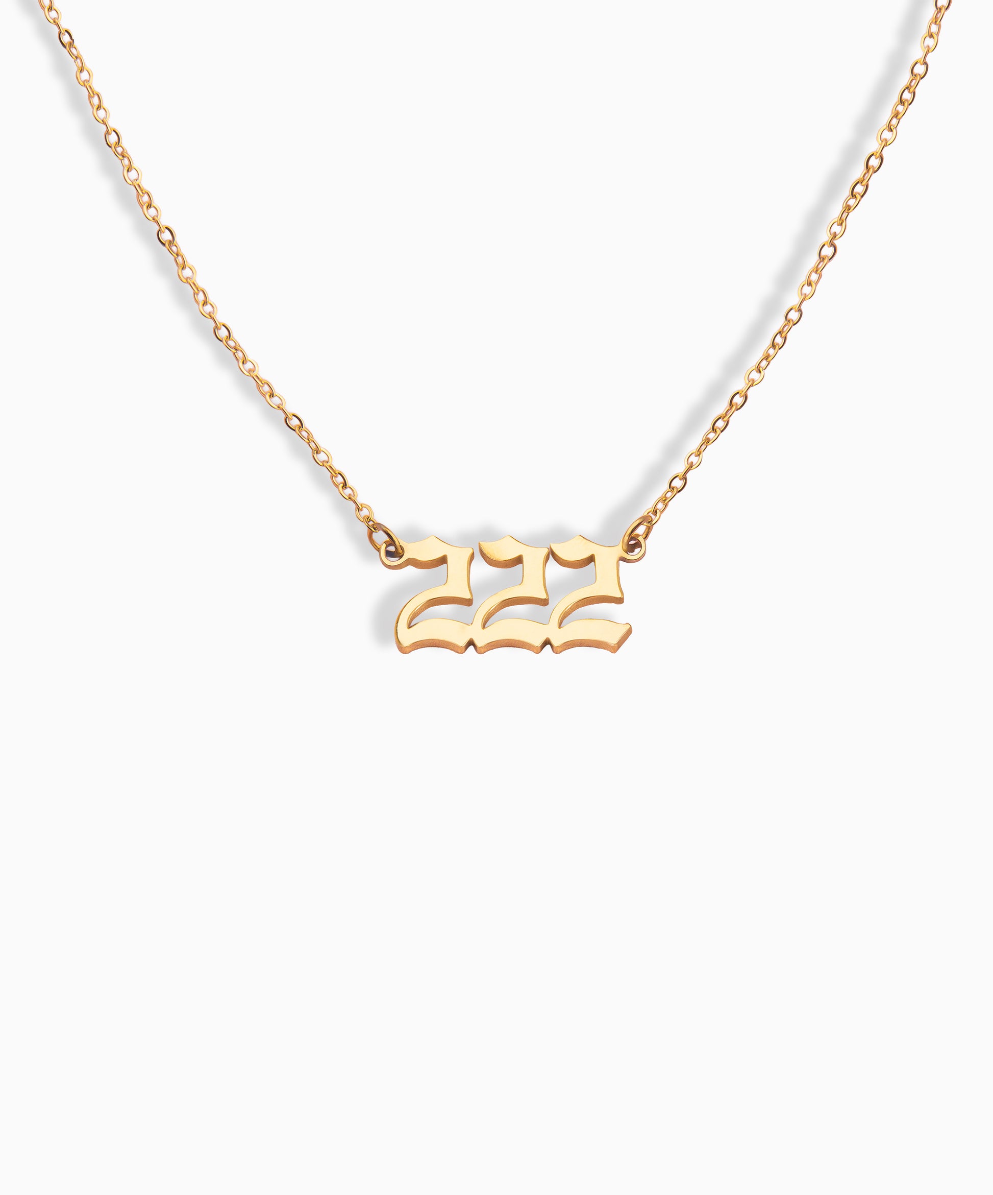 Angel Number Halsband