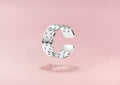 ALGHORITHM Ring Silver