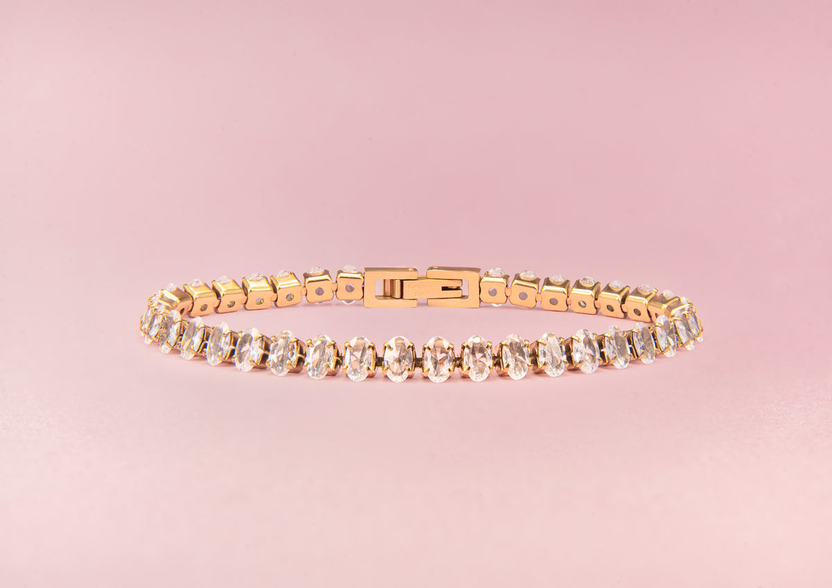 STARDUST Tennis Bracelet Gold
