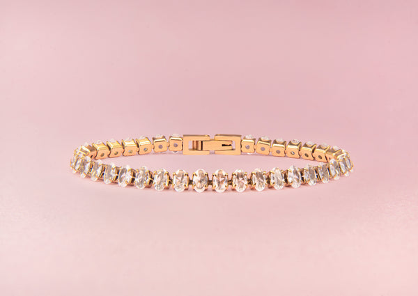STARDUST Tennis Bracelet Gold