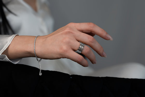 BALANCE TWIST Bracelet Silver