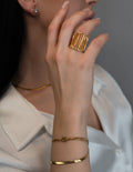 OUTLINE Adjustable Ring Gold