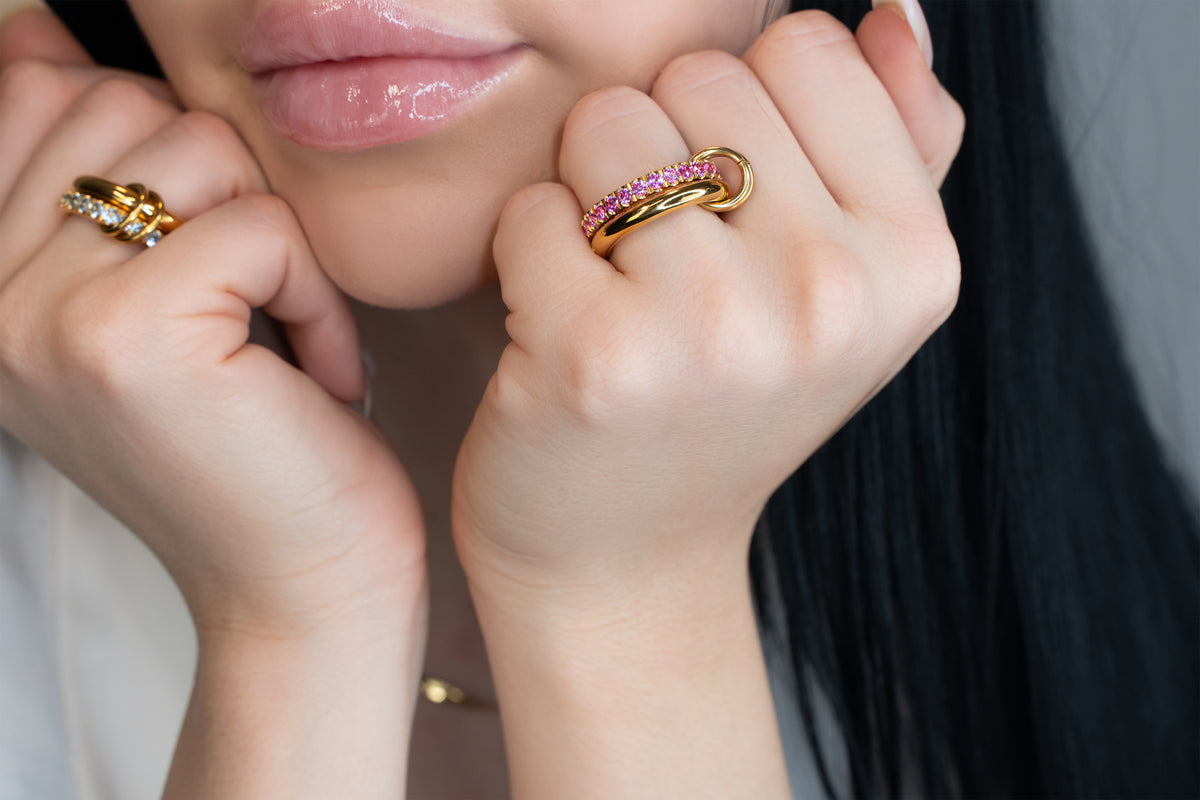 AURORA PINK Ring