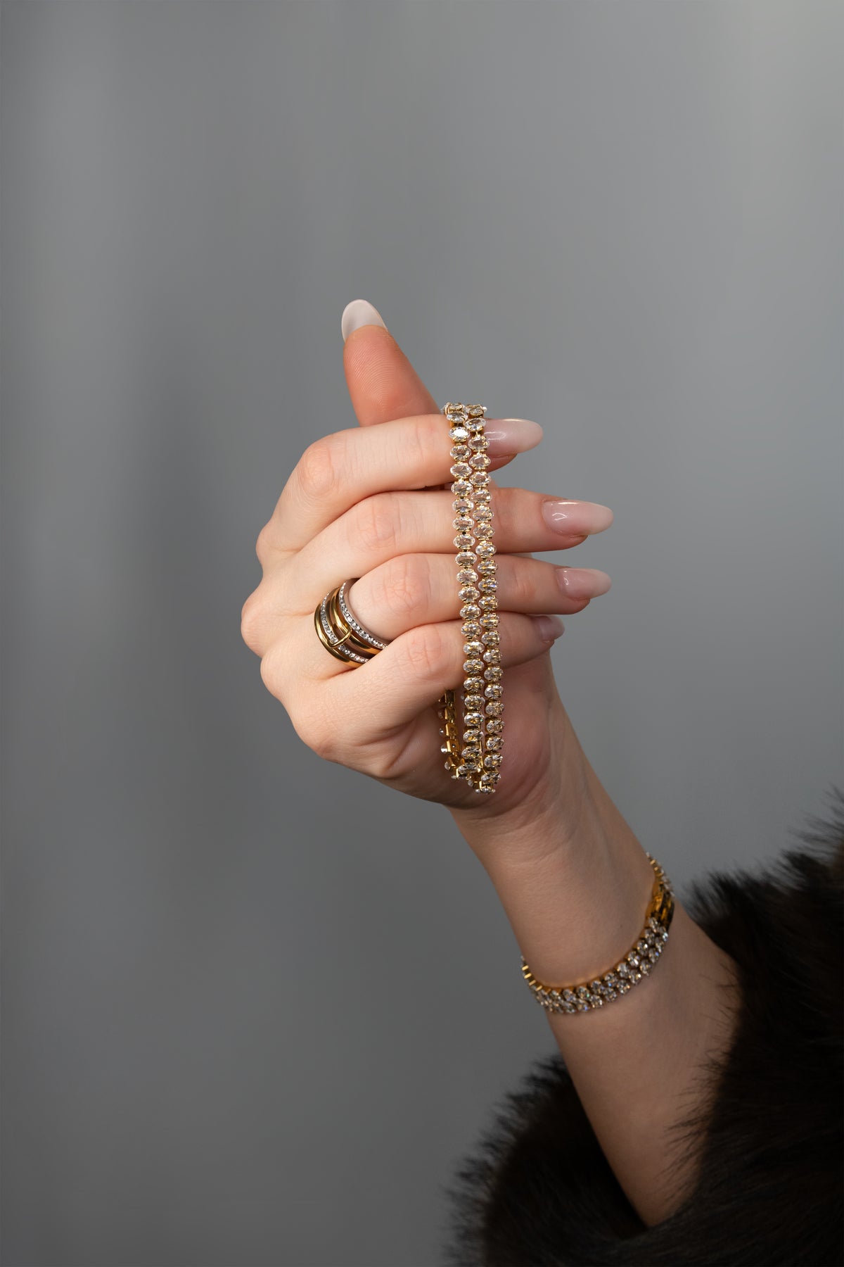 STARDUST Tennis Bracelet Gold