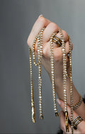 CRYSTAL ORBIT Ring Gold