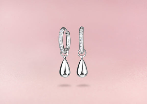 SWEET TEARS Earring Silver