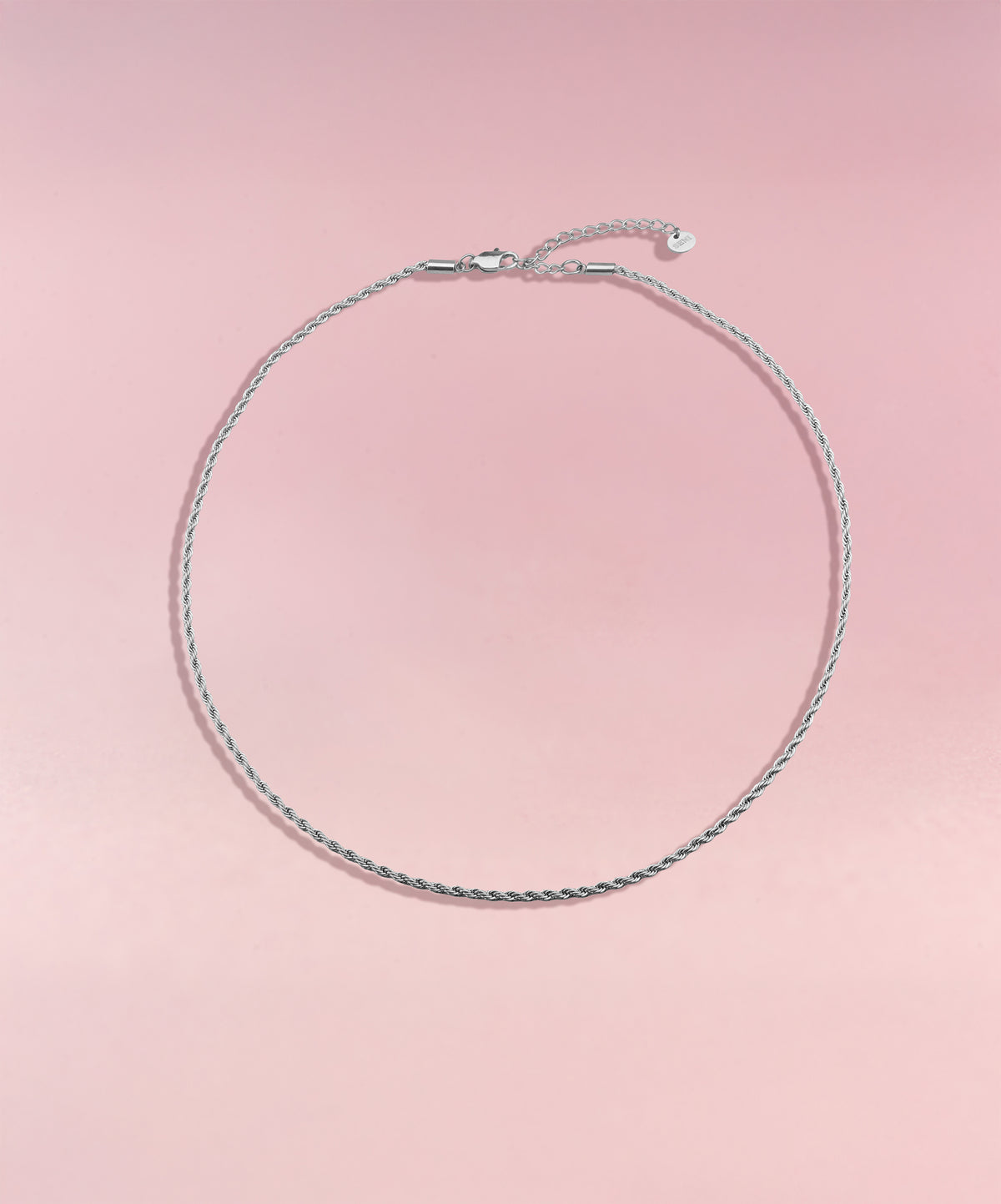 BALANCE TWIST Necklace Silver